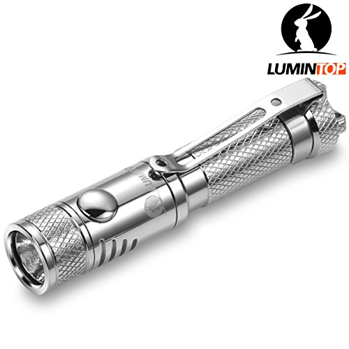 Lumintop edc keychain led flashlight (ant) aaa battery …