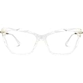 Zeelool Crystal Cat Eye Blue Light Blocking Glasses for Women Juliet VFP0270