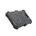 Galaxy J7 Neo J701M /J7 Nxt J701F /J7 Core J701 Case, Telegaming Hybrid Rugged Heavy Duty Shock Absorption Case with Belt Swivel Clip Kickstand Holster for Samsung Galaxy J7 Neo / J7 Core Duos Black
