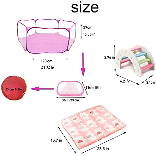 hamster playpen with mat