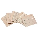 5 Pcs Wheat Bra Extender 3x3 Hooks Extenders Strap New