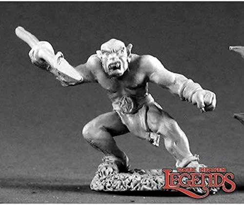 Reaper Miniatures Orc Warrior of Kargir #02259 Dark Heaven Unpainted Metal
