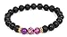 Set of 2 Chakra Lava Rock Women's Men's Bracelet for Essential Oils- 2 for the price of 1