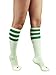 YogaColors Unisex Triple Stripe Sporty Knee High Stars Socks