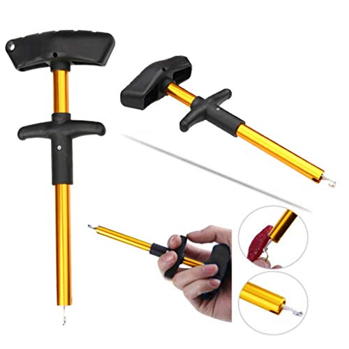2 Pack Easy Fish Hook Remover Tools -New Squeeze-Out Fish Hook Separator Tool, Portable Easy Reach Fishing Hooks Extractor, Fast Decoupling, No Injury