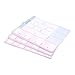 Pack of 3 Grocery List Notepads - Magnetic Notepads - Grocery Shopping List - Grocery List Pad, 52 Sheets Each, Blue, Pink, 7.5 x 9.5 Inches