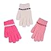 3Pairs Winter Gloves For Toddlers kids Boy Girls Full Finger Children Warm Knit Gloves 2-4-5-6-years