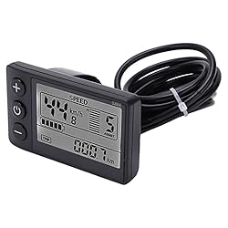 Electric Bicycle LCD Display Meter, 24V 36V 48V