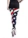 EPYA Women's Full Length American USA Flag Pattern Print Leggings, One Size