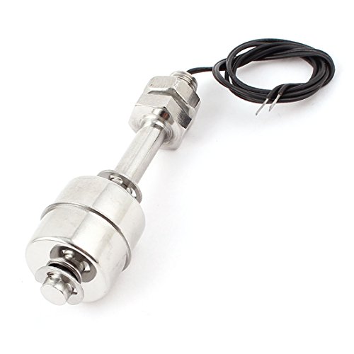 Uxcell Stainless Steel 75 mm -30-125C Vertical Liquid Water Level Sensor Float Switch