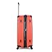 Rockland London Hardside Spinner Wheel Luggage, Red, 28-24-20-Inch