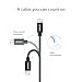 [Apple MFi Certified] Inateck 4ft/1.2m Nylon Braided Lightning to USB Cable Sync Charge Cord for iPhone 7/ 7 Plus/ 6s/ 6s Plus/ iPad - Black