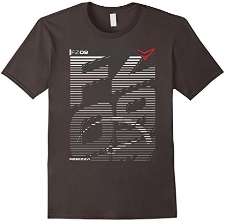 Mens Ridezza Speedy FZ09 T-Shirt Large Asphalt