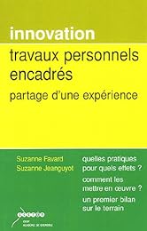 Travaux personnels encadrés