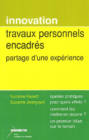 Travaux personnels encadrés