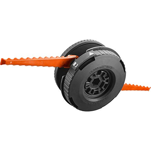 RYOBI AC053N1FH Spule Easy+ 2-in-1 schwenkbare feste Schnur und Klingenkopf für Anschlagvorschub-Trimmer