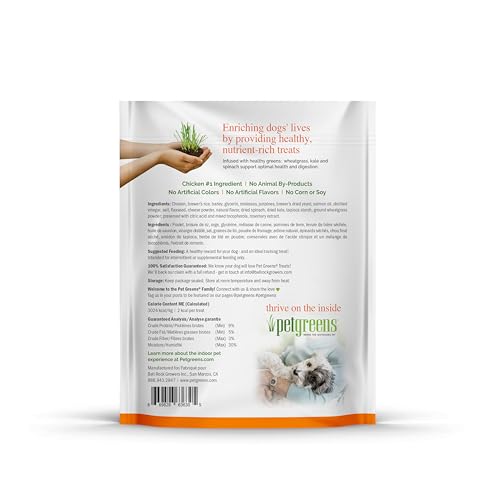 PET GREENS TREATS ROASTED CHICKEN SEMI-MOIST DOG TREAT ORANGE 6 OUNCE (PACK OF 1)