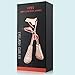Eyelash Curler, VITI 180° Wide Opening Spring Loaded Lash Curler with Refill Pads Replacement for Curled Lashes, Dramatically Curled Eyelashes & Lash Line - Rose Gold