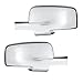 E-Autogrilles Triple Chrome Plated ABS Mirror Cover with Turn Signal Hole for 09-12 Dodge Ram (65-0202)