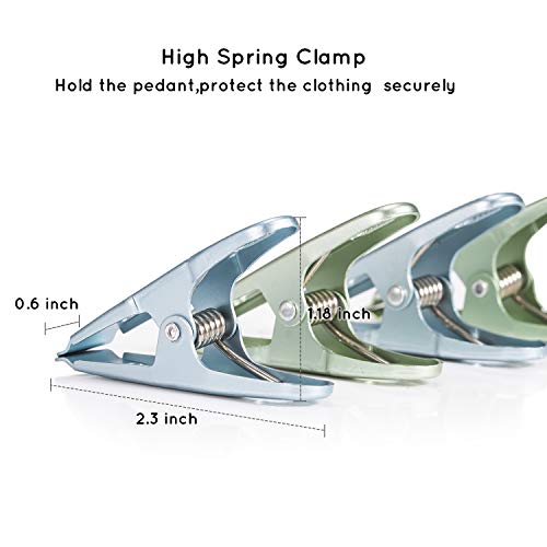 image for Senbowe Foldable Clip and Drip Hanger, Clothes Drying Rack Sock Hanger