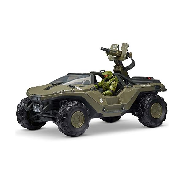 Halo-HLW0016-4World-Deluxe-Warthog-and-Master-Chief HALO 4" "World of Halo" Deluxe Warthog and Master Chief