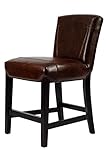 Safavieh Hudson Collection Ken Brown Leather