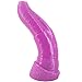 MLSice Big Realistic Animal Dildo Elephant Trunk Penis Sex Toys for Women Lesbian Masturbator Anal Plug Anus Massage Couple Flirt Games 10.6 Inch – Purplethumb 1