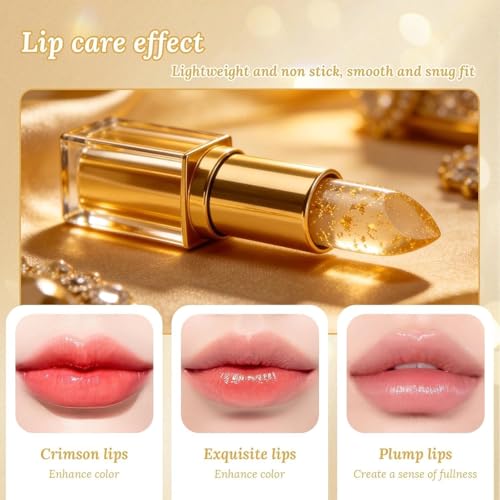 Kivora Signature Lipstick, Kivora Colour Changing Lipstick, PH Adjusting Lipsticks Mature Women, Self Adjusting Lipsticks Honey Colours, Long Lasting Lip stick for Older Women and Young Women (2PC)