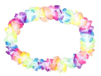10 x Blumenkette Hawaii Hawaiikette Party