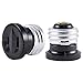 GE Polarized Handy Plug, Convert, Easy-to-Install, UL Listed, Black, 54276, Light Bulb to Outlet Socket Adapter | 2 Pack, 2 Each primary