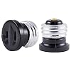 Power Gear Polarized Handy Plug, 2 Pack, Easy to Install, 2-Prong, Convert Light Bulb to Outlet Socket Adapter, UL…