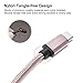 Samsung Galaxy S8 Charger Cable, BeneStellar 2-Pack 5ft / 1.5m USB 3.1 Type C Nylon Braided Cord for Samsung Galaxy S9 / Note 8 / S8 / S8 Plus, LG V20, Nintendo Switch, Google Pixel and More (Pink)