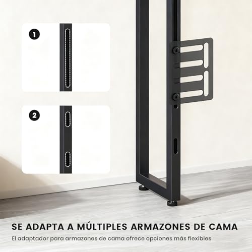 KVOZEN Cabecero de Cama Queen Size 150cm con Luces LED RGB Inteligentes, Cabecero Acolchado con 4 Puertos de Carga USB y Type-C, Estante y Control Remoto, Cabecero Matrimonial Moderno para Dormitorio
