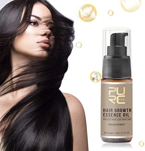 Hair growth Fluid, Most Effective Asia's No.1 Hair Growth Serum Oil 100% Natural Extract (20ml/bottle, Multicolor)