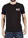 Emporio Armani Men's EA7 Logo T-Shirt, Black, Medium