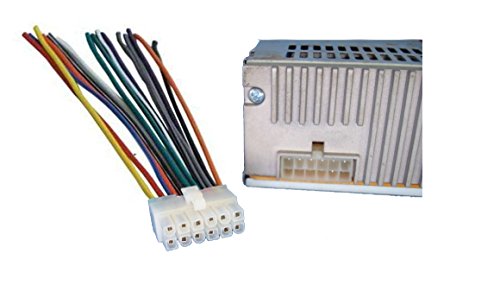 DUAL CAR AUDIO 12-PIN STEREO WIRE HARNESS RADIO POWER PLUG ... dual xd1222 wire harness 