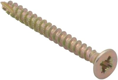 Forgefix Spectre Advanced Woodscrews 3.5 x 40mm Zinc Yellow Box 200