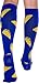 Fun Running Compression Socks - Graduated 15-25mmHG Colorful Knee High Sport Socks for Men and Women by LISH