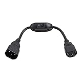 Eonvic PDU UPS Power Cord Cable, IEC 320 C14 to C13