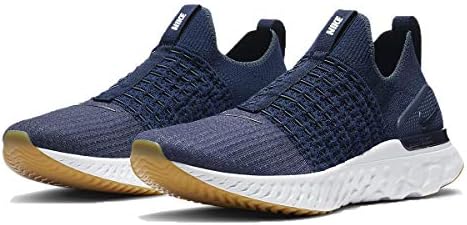 リアクト ファントム ラン フライニット 2 React Phantom Run Fk 2 カレッジネイビー ブルーフォックス ライトシルバー