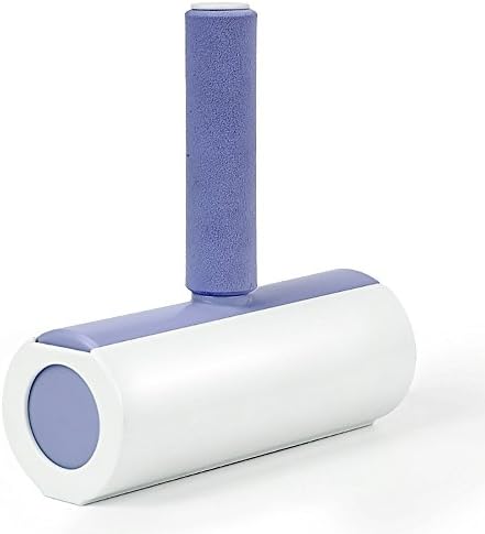 YGIVO Sticky Lint Roller, Sticky Brush, Pet Hair Roller, Washable Reusable Lint Roller Cleaner Remover for Clothes, Animal hairs, Car seats (Purple gray)