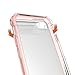 iPhone 7 Plus Case, CaseRack Transparent Hybrid Series - [Shockproof][Drop Protection] Slim Clear Back Case Cover With Soft TPU Gel Bumper For iPhone 7 Plus (5.5 Inch), Rose Gold