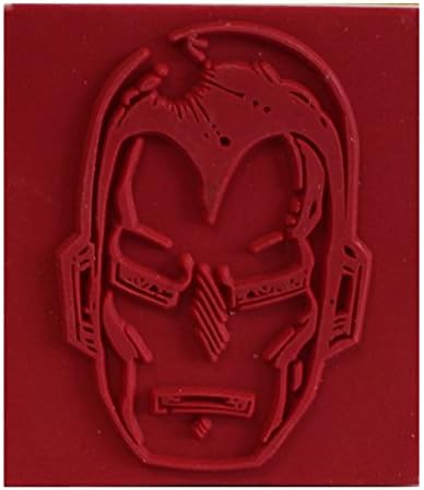 Rubber Stamp Marvel Comics Retro Iron Man Head Rubber Stamp