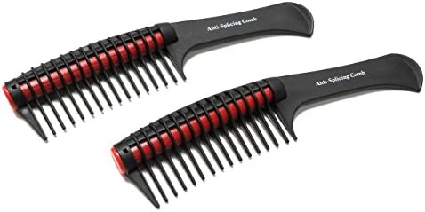 (2 Pack) Zoocher Anti-Splicing and Detangle Comb