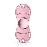 Aimbig EDC Fidget Spinner Aluminium Material High Speed Table Top Design (pink)