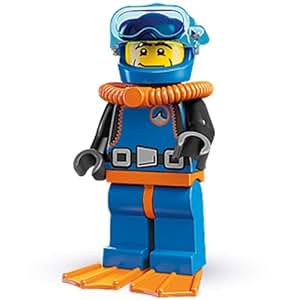 lego minifigures diver