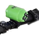 KEWAYO Bicycle Horn and Alarm, Cycling Bike Horn, Bicycle Alert Bells, Bike Ring, Loud Electric Siren ( Green )