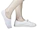 Women's No Show Socks Non Slip Casual Low Cut Boat Flat Liner Short Cotton Socks Black+Grey+White, One Size