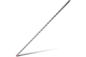 3/8" x 18" SDS Plus Rotary Hammer Drill Bit, 10mm x 460mm Carbide Tip Masonry Drill Bit for Concrete, Brick, Cement,Stone 3/8