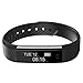 Fitness Tracker, MoreFit Slim HR Heart Rate Touch Screen Activity Tracker Wireless Smart Bracelet Pedometer, Silver/Black